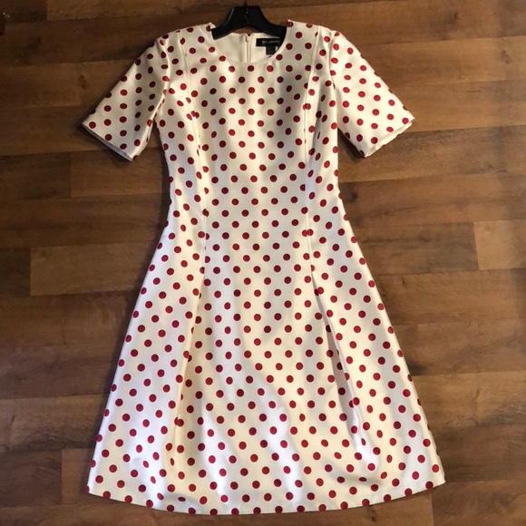 St. John Dresses & Skirts - ST. JOHN Dress Size 6 Retail $1210 Polka Dots NWT